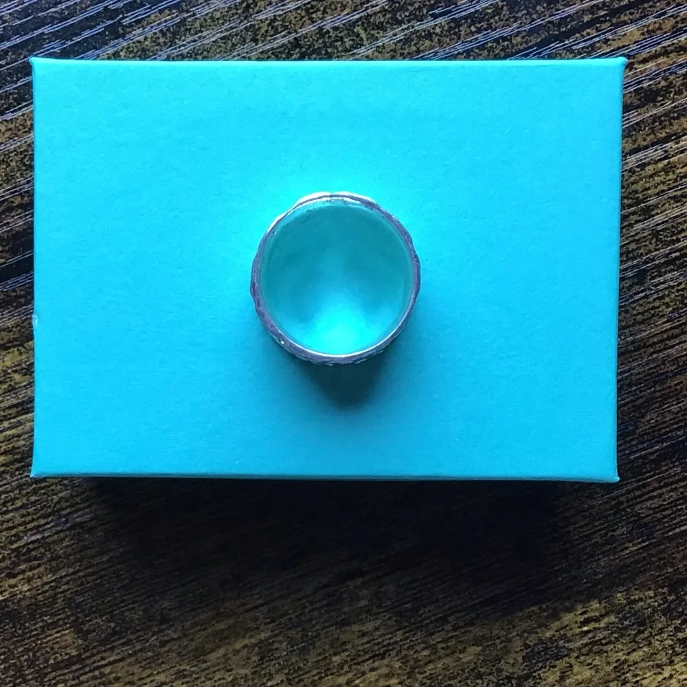 Mistraya Silver Wide-band Ring - Picture 3 of 3